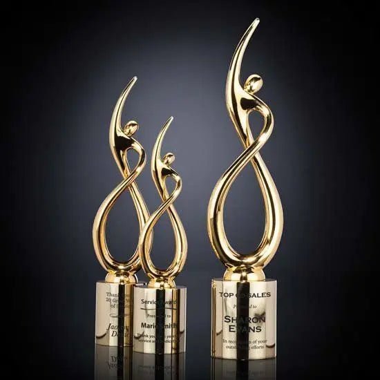 Continuum on Cylinder - Gold Crystal House