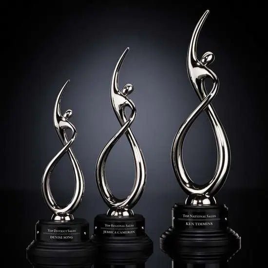 Continuum on Ebony - Silver Crystal House