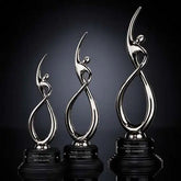 Continuum on Ebony - Silver Crystal House