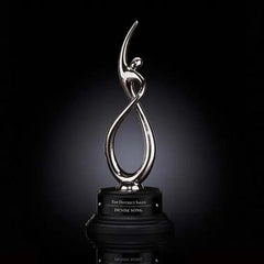 Continuum on Ebony - Silver Crystal House