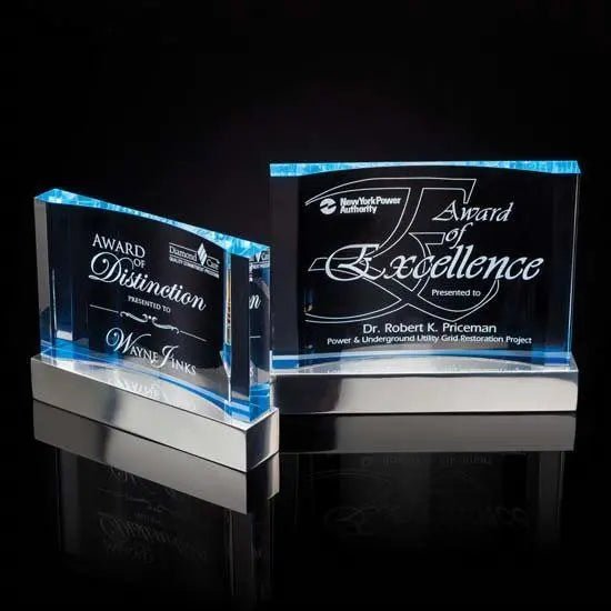 Cornerstone Award - Blue Crystal House
