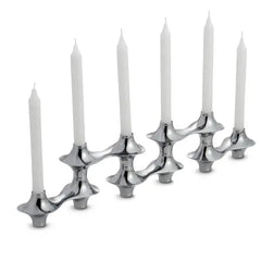 Cortina Hinged Candelabra Nambé