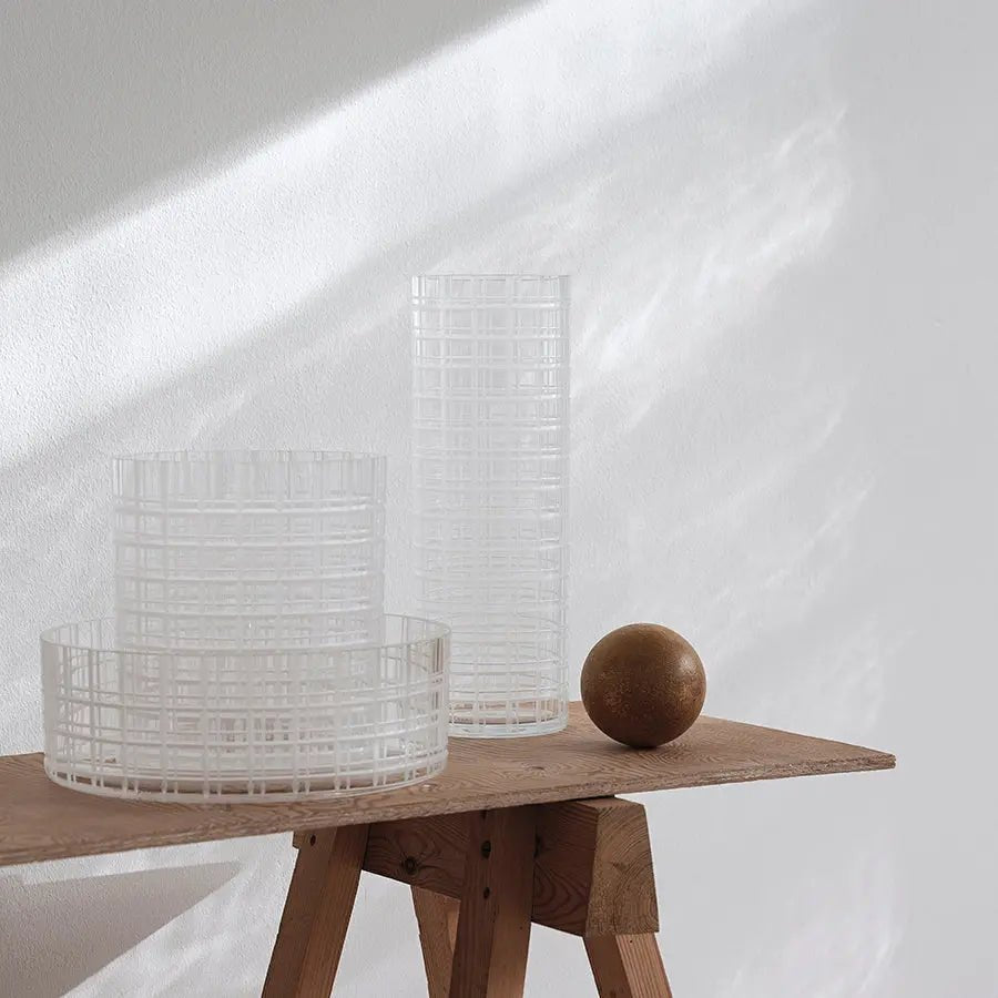 Cut In Number Checkered Orrefors