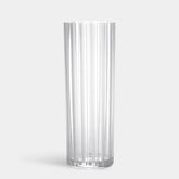 Cut In Number Striped Vase Orrefors