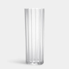 Cut In Number Striped Vase Orrefors
