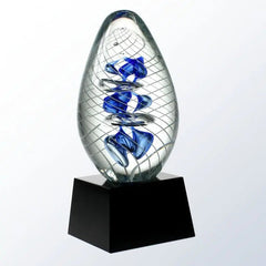 CYCLONE HELIX ART GLASS Crystal House - Prism