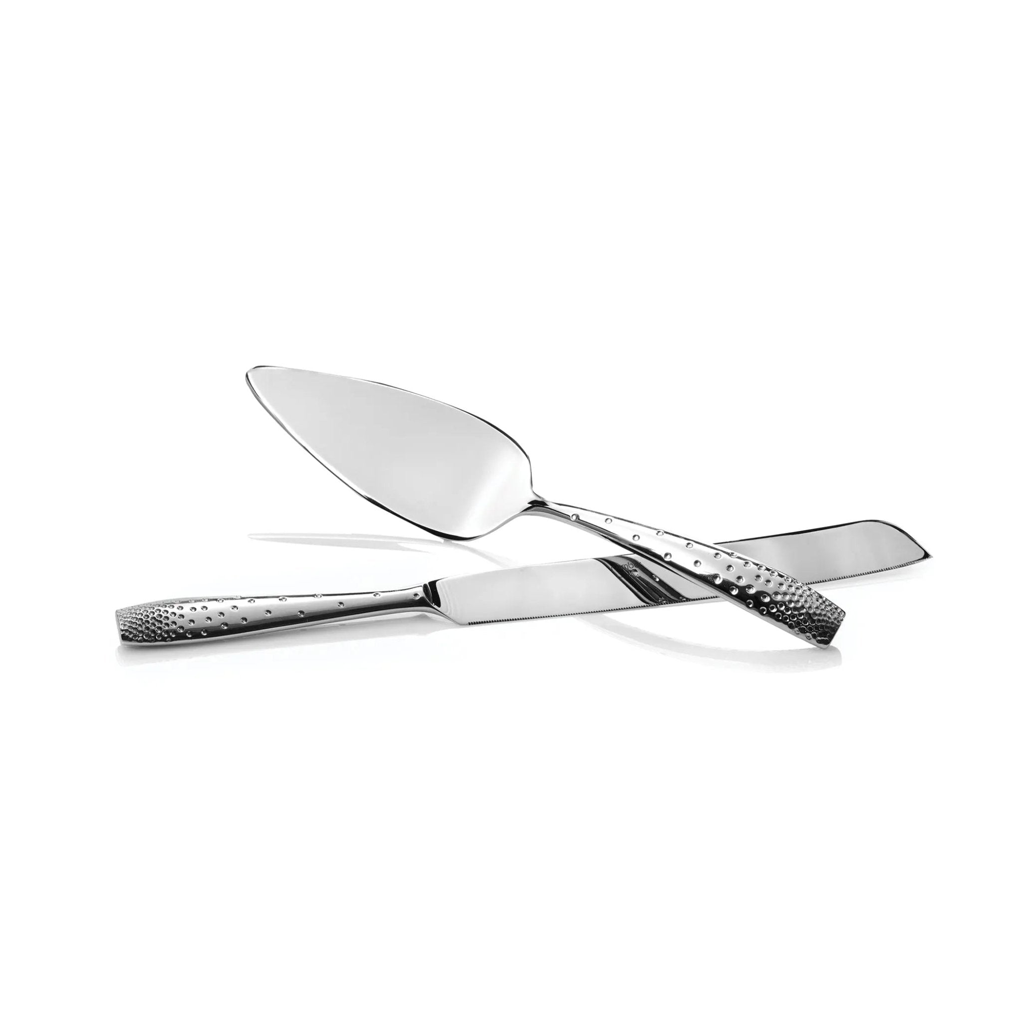 Dazzle Cake and Knife Server Set Nambé