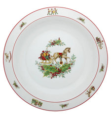 Deep Round Plate - Christmas Magic - Dinnerware - Vista Alegre Vista Alegre - Crystal House