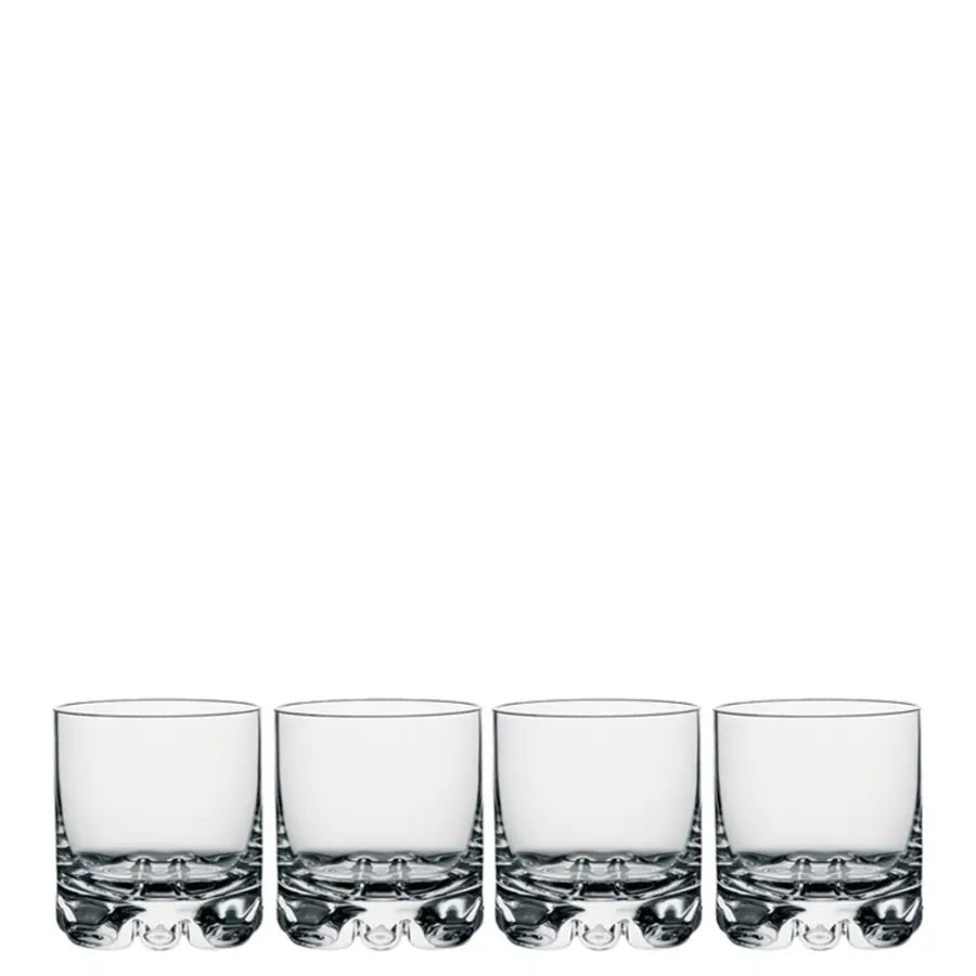 Orrefors Erik Double Old Fashioned Glass Set of 4 – Luxury Crystal Gifts