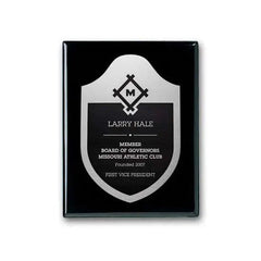 Etch Antiqued Plaq Crystal House