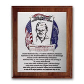 Etch Colorfill Plaq - Walnut Cove Edge Crystal House