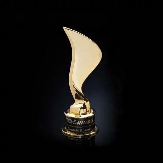 Eternal Flame - Gold Crystal House