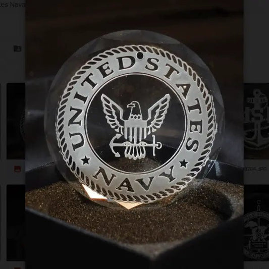 Faceted Ornaments with Great Lakes Crystal House