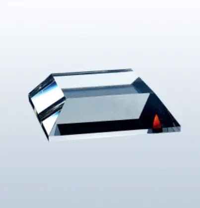 FOUR SIDED SLANT BASE Crystal House - Prism