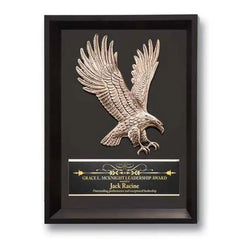 Framed Eagle Plaque Crystal House