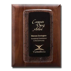 Fusion Plaque - corporate spirit Crystal House