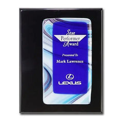 Fusion Plaque (jasper/ebony) Crystal House