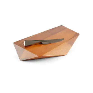 Gallery Cheese Board w/ Knife Nambé
