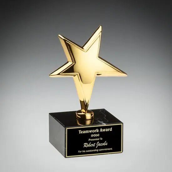 Gold Rising Star Crystal House