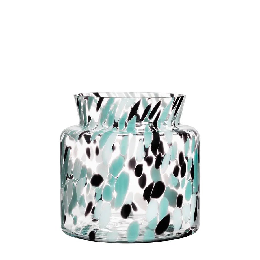 Gran Vase Green Black Kosta Boda