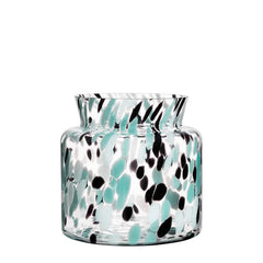 Gran Vase Green Black Kosta Boda