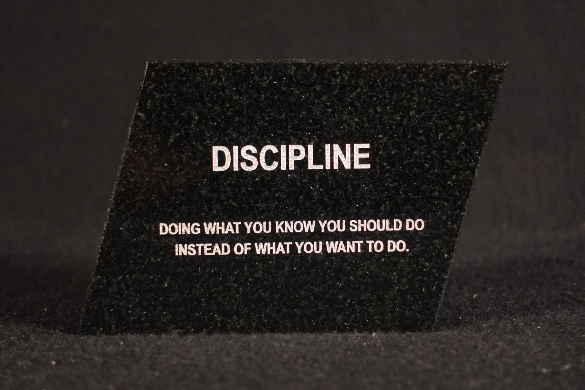 Granite Paperweight Crystal House