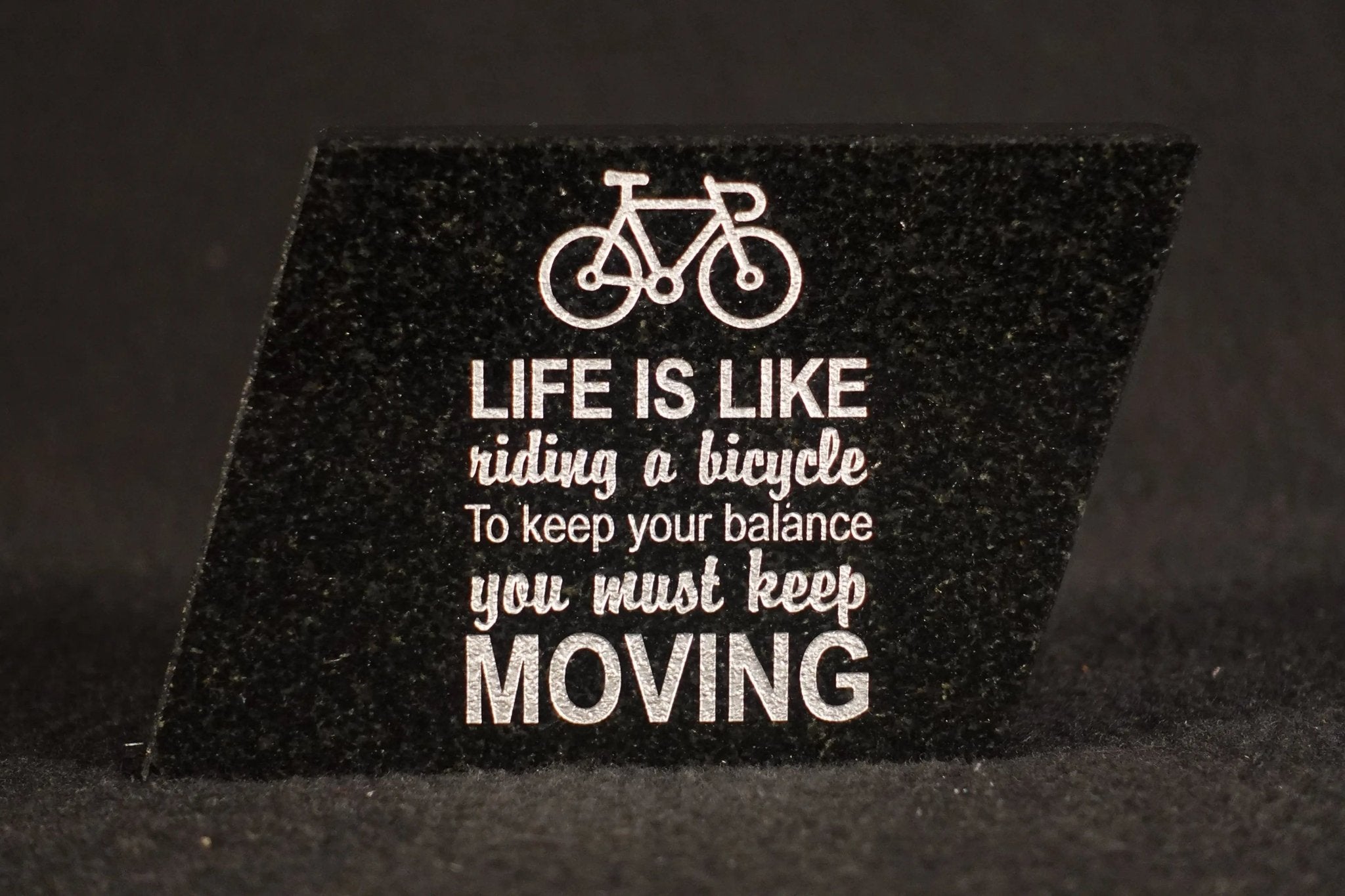 Granite Paperweight Crystal House