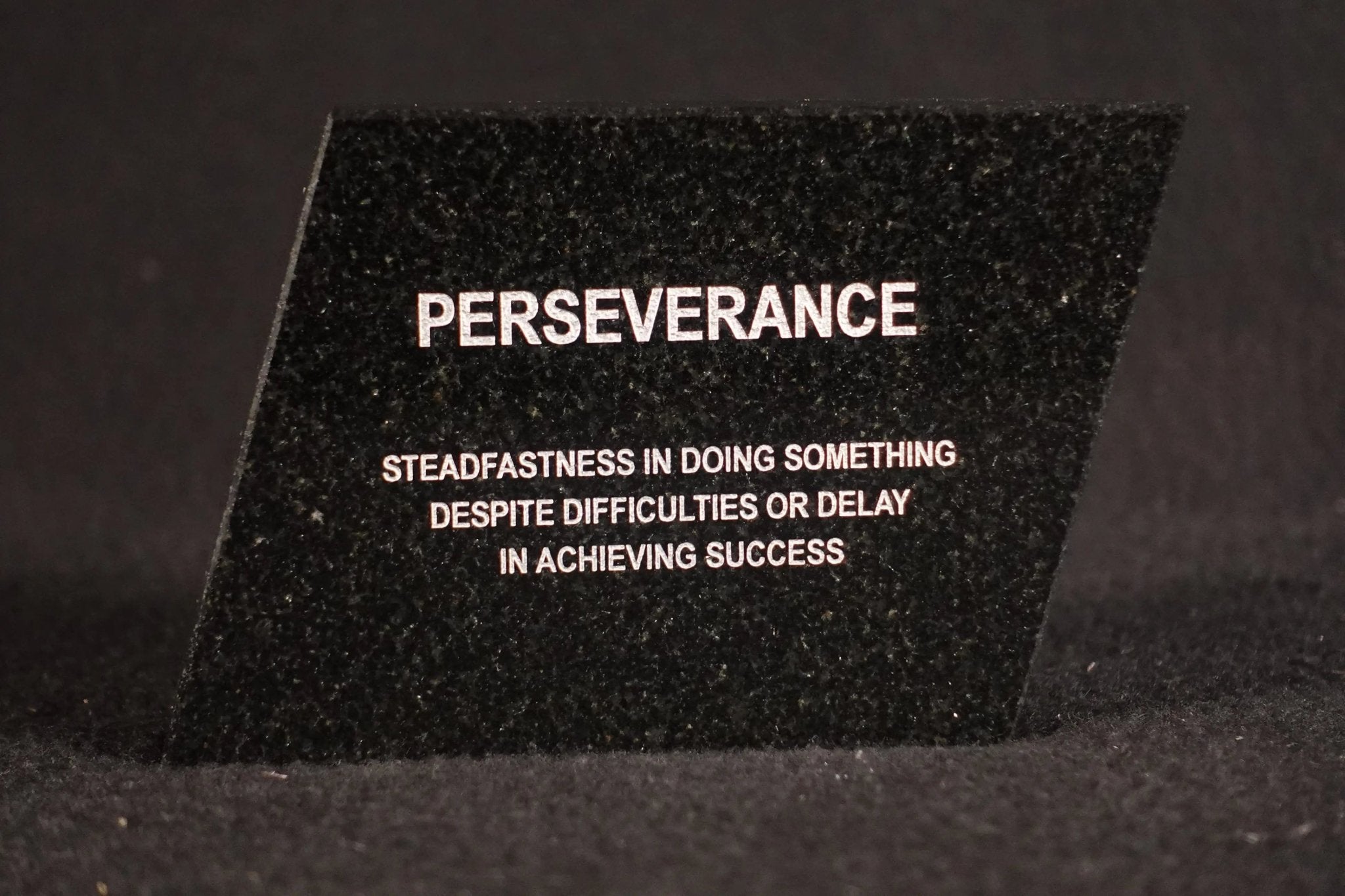 Granite Paperweight Crystal House