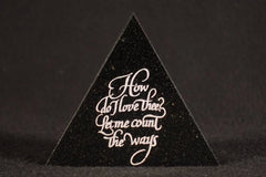 Granite Paperweight Crystal House