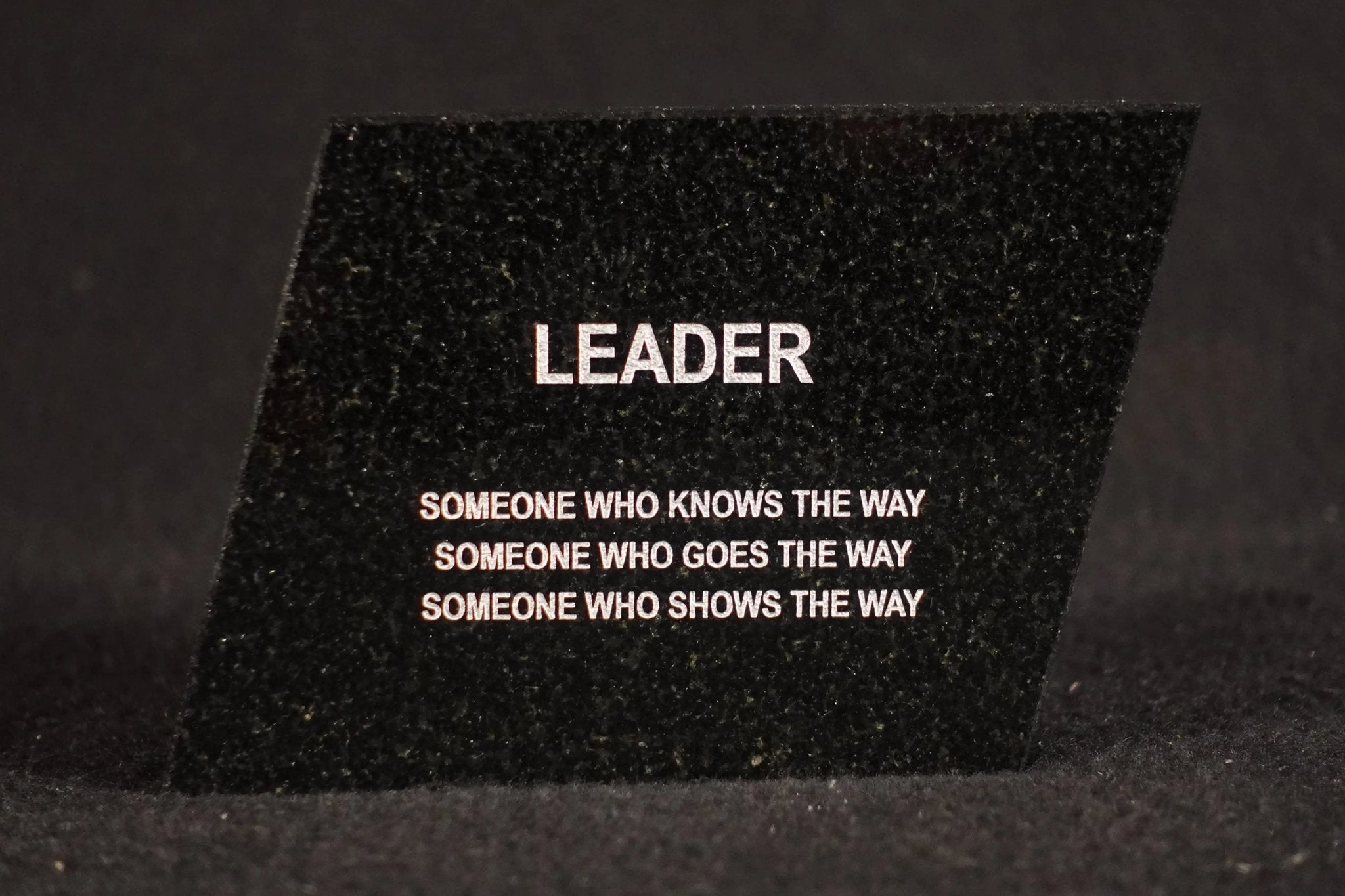 Granite Paperweight Crystal House