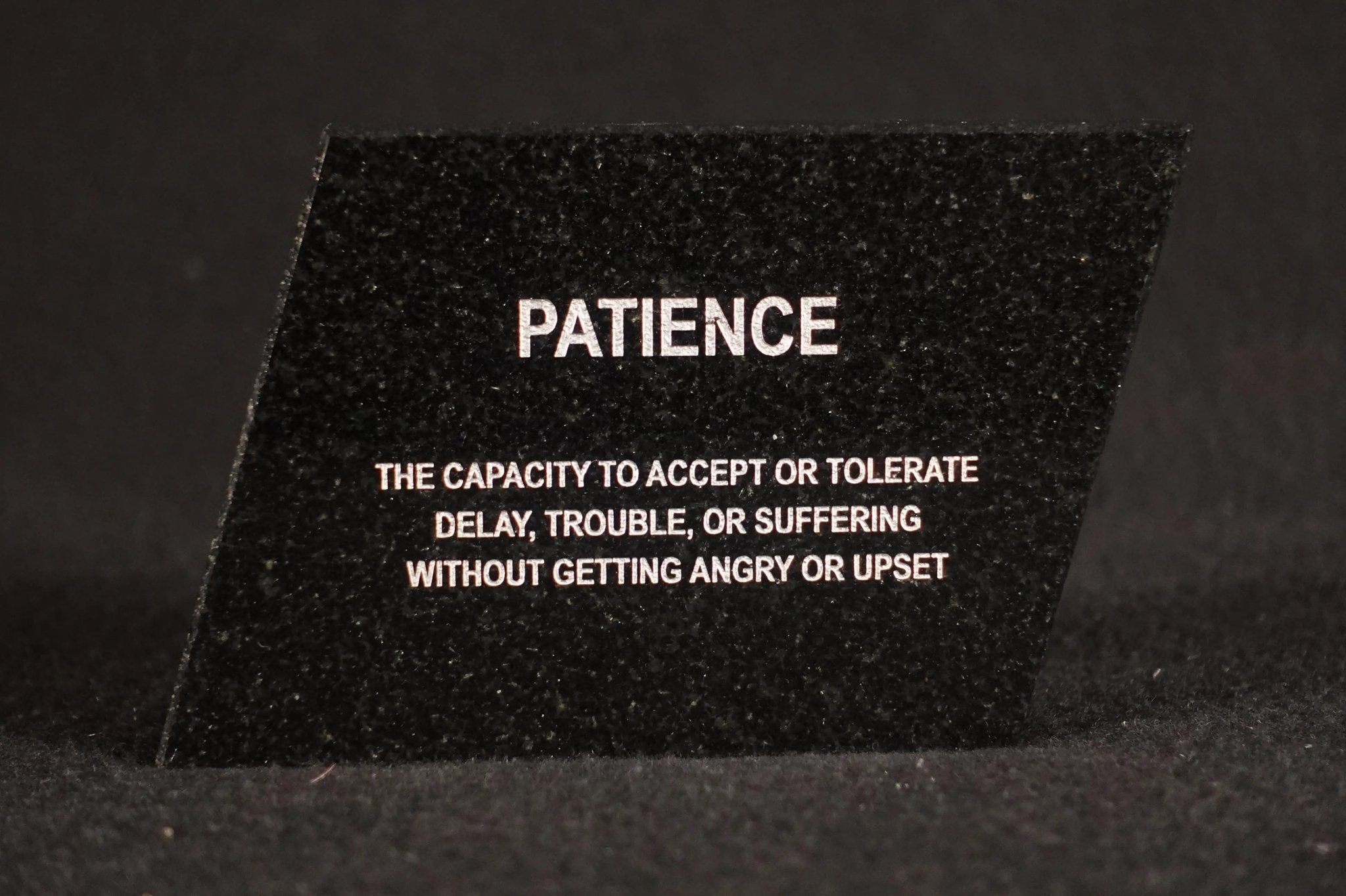 Granite Paperweight Crystal House