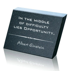 Granite Paperweight Crystal House