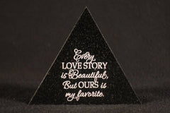 Granite Paperweight Crystal House