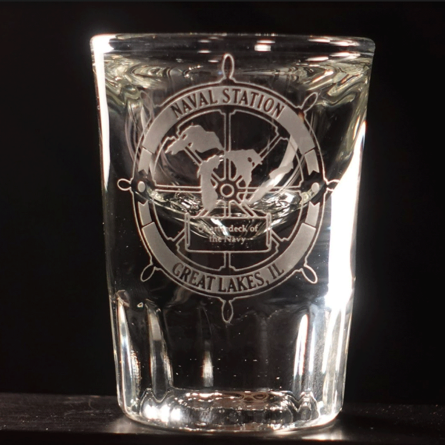 Great Lakes Shot Glass - Crystal House