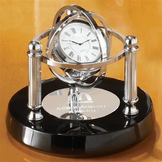 Gyroscope Clock Crystal House