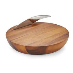 Harmony Cheese Board w/ Knife Nambé