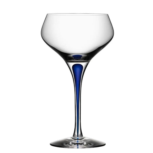 Intermezzo Blue Coupe Orrefors