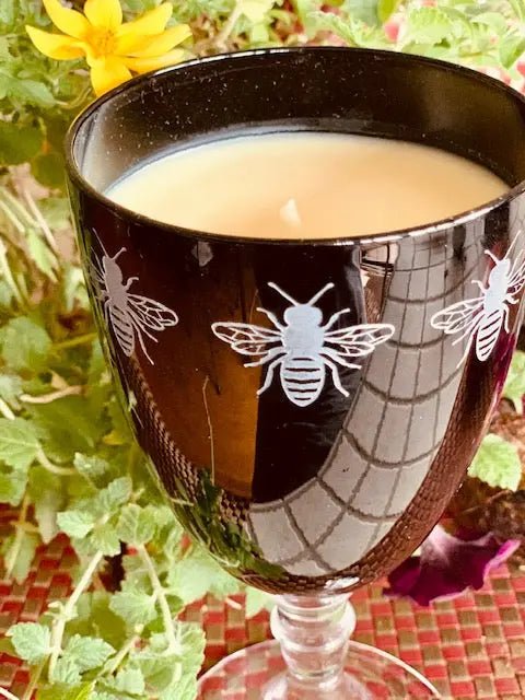 LaBee Candle - Marching Bees Crystal House