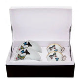 Lacroix Butterfly P. Set 2 Coffee Cups & Saucers - Butterfly Parade - Dinnerware - Vista Alegre Vista Alegre