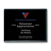 Laser Engraved Plaq - Ebony Crystal House