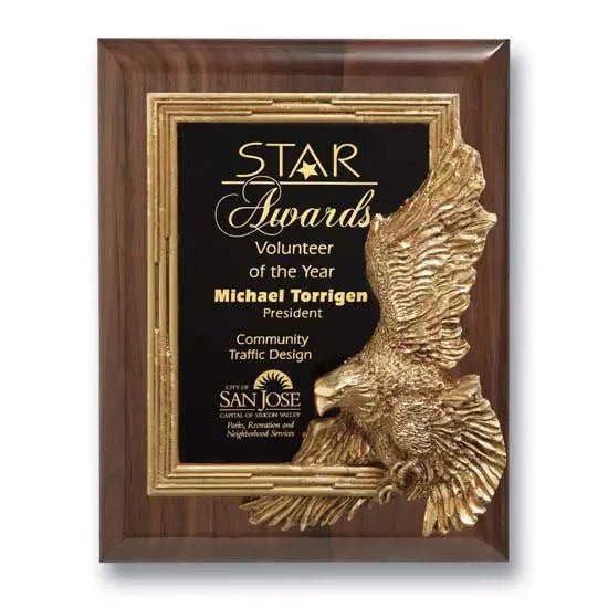 Leadership Plaque Crystal House