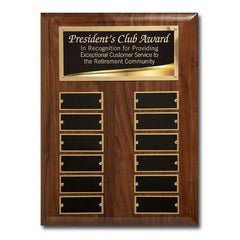 Liquid Gold Perpetual Plaque Crystal House