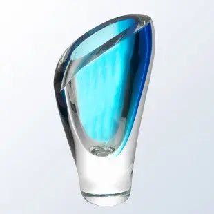LUSH VASE BLUE/GREEN/PURPLE/RED - ART GLASS Crystal House - Prism
