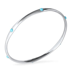 Marina Fluid Bangle Bracelet Nambé