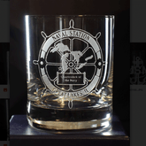Master's Reserve Whiskey DOF Glass - Great Lakes - Crystal House