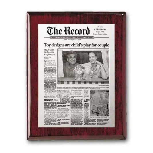 Metal Photo Plaq - Rosewood Crystal House