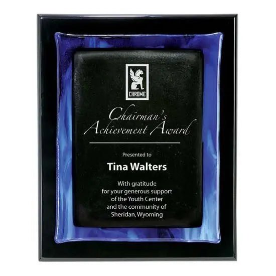 Metallic Fusion Plaque Crystal House