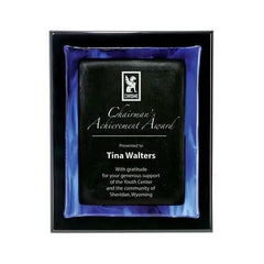 Metallic Fusion Plaque Crystal House