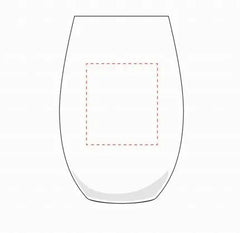 Military Insignia - Stemless Wine Glass Crystal House