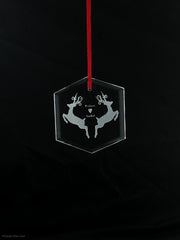 My Deerest - Hexagon Ornament Crystal House